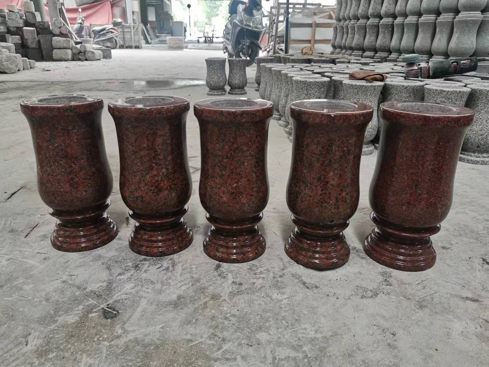 India red vase